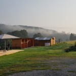 La Lun'Art - Grand gite - Vue prairie et terrasse La Lun'Art - Grand gite - Vue prairie et terrasse